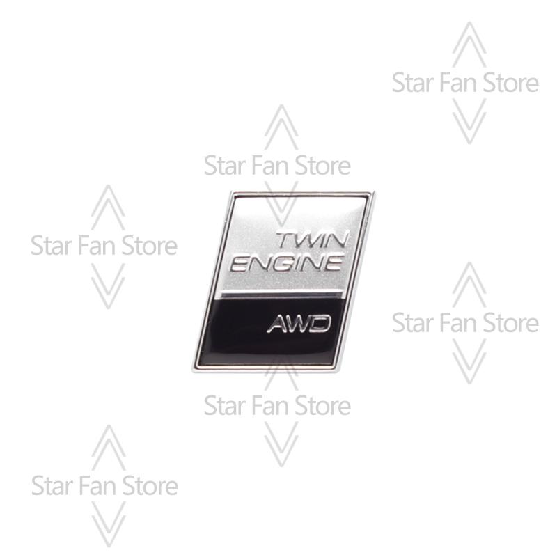 Metall Für TWIN ENGINE OCEAN RACE Entwickelter Elchtest R Design Schweden Flagge Abzeichen 3D Aufkleber Auto Kofferraum Karosserie Emblem Aufkleber