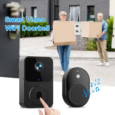 WiFi Video Doorbell Wireless HD Camera Security Smart Home Door Bell Intercom Night Vision DoorBell With Chime