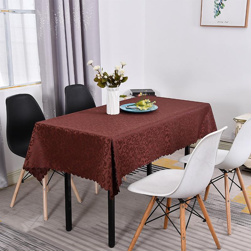 Hotel Restaurant Restaurant Essensstand Platz Tischdecke Tischdecke Rechteckig Esstischdecke Benutzerdefiniert Lila Königsblau