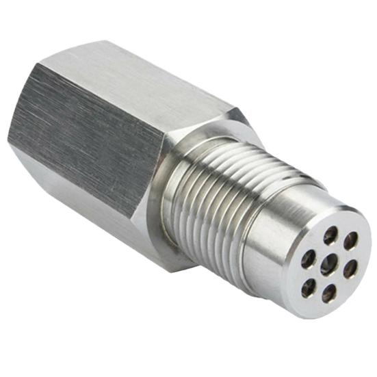 Sensor Connector M18 X 1.5 Easy Installation Rust Resistance Corrosion-Resistant Engine Various Car Models Sensor Connector Crack