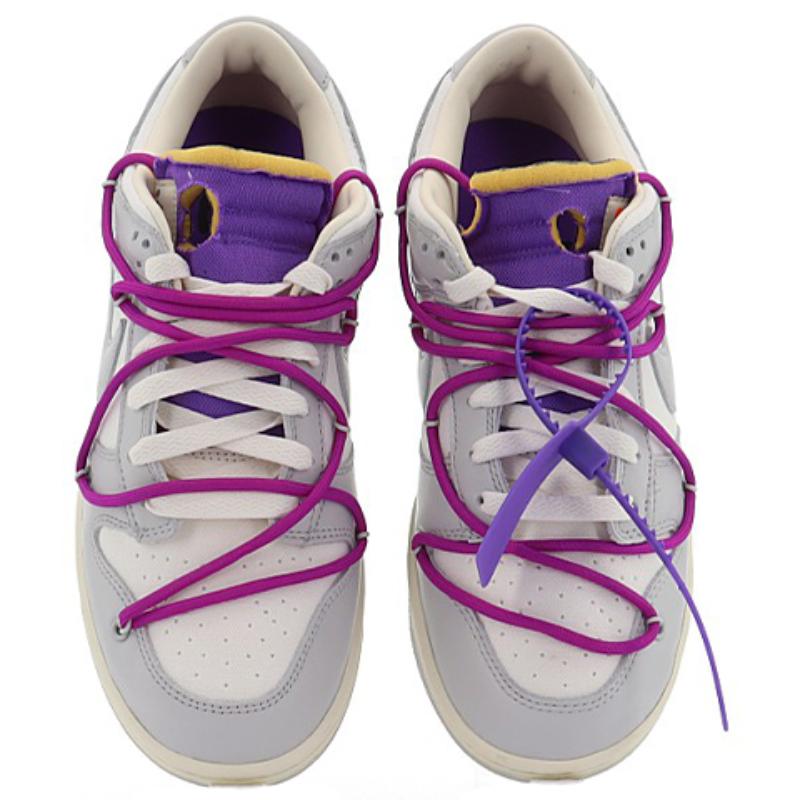 Nike Dunk Low Off White Lot 28 Of 50 Skate Shoes Sneakers DM1602-111