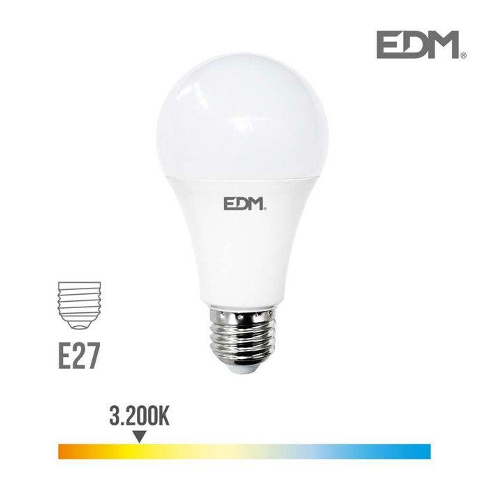 Ampoule LED standard E27 - EDM - 98720 - 24W - 2700 lm - 3200K