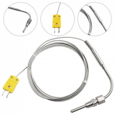 Einstellbarer Thermoelementstecker Hochtemperatur K-Typ Mini
