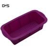 SW-molde rectangular para hornear pan tostado, pastel de silicona, suministros de cocina DIY, utensilios para hornear