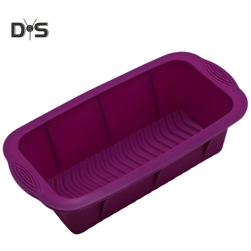 SW-molde rectangular para hornear pan tostado, pastel de silicona, suministros de cocina DIY, utensilios para hornear