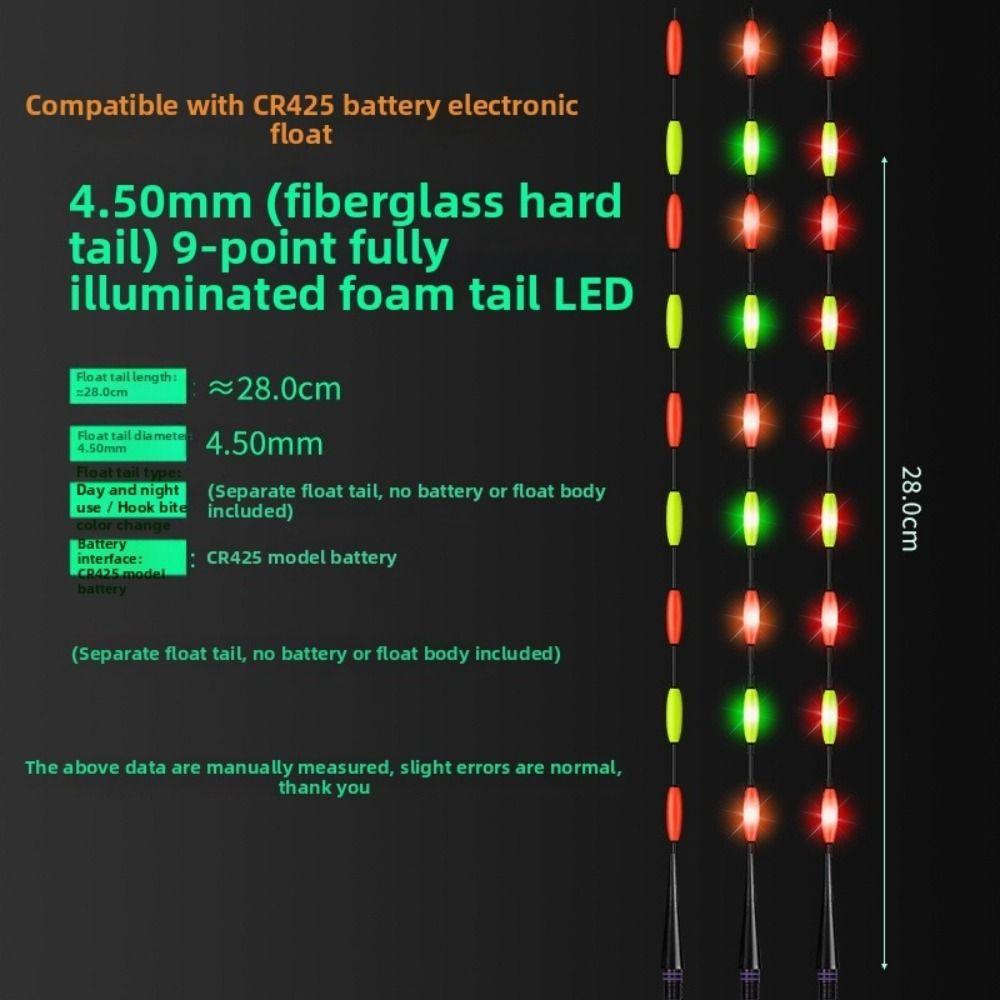 Super Bright Luminous Float Ultra Sensitive Electronic Floats LED Smart Float Water Sports