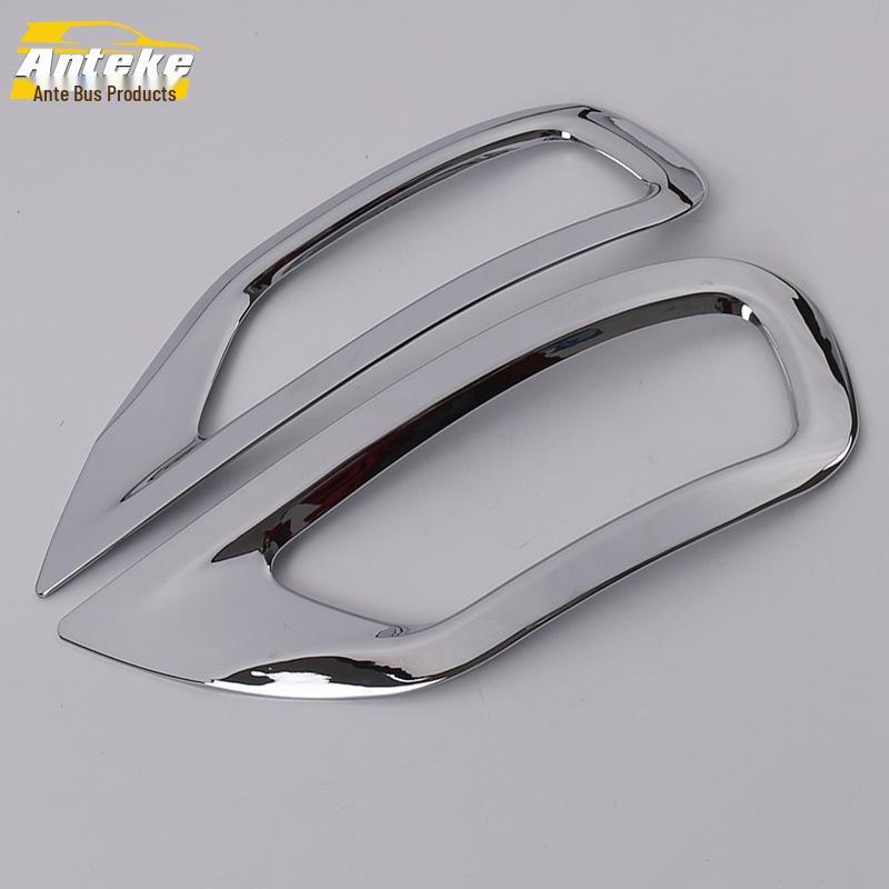 

11-14 Grand Cherokee Задний противотуманный фонарь Гальванизированная яркая накладка-кольцо