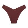 Plus Size Ice Silk Seamless Maternity V-Neck Low Waist One-Piece Sport Breathable Brazilian Panties