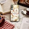 Fairy fox Phone Case For Samsung S25,S24,S21,S22,S23,S30,Ultra,S20,Plus,Fe,Lite,Note,10,Soft Black Cover