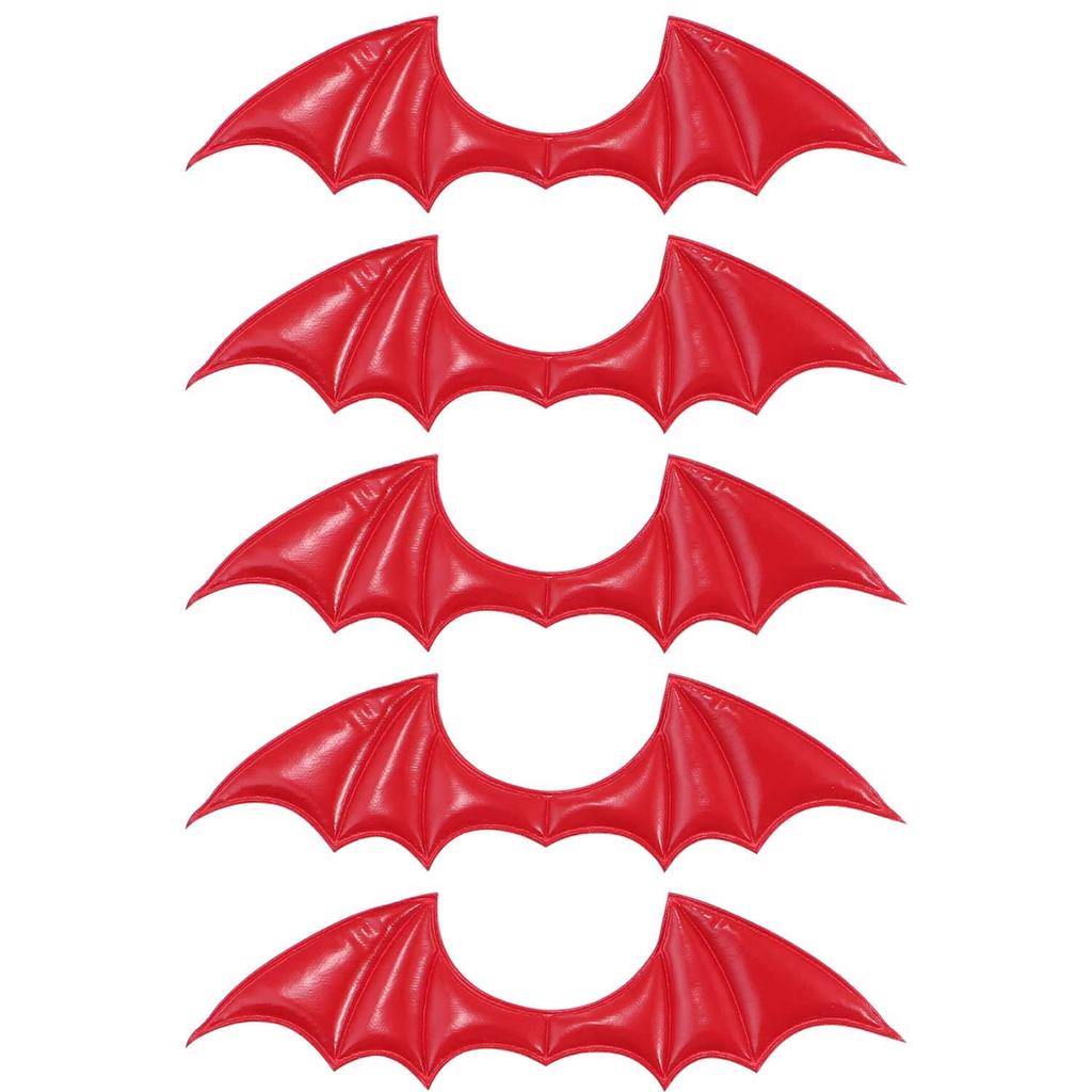 Leather Devil Bat Wings Handmade DIY Accessories Halloween Costume Vampire Hairpin Decoration Materials