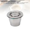 With Filter Paper Stainless Steel Coffee Pod Reusable Design Reusable Coffee Pod For Coffee Lovers