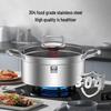 KOBACH 304 Stainless Steel Anti-Overflow Soup Pot