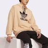 Adidas Originals Sweatshirts Men's Amber Yellow Hooded Moderate Regular HA3655