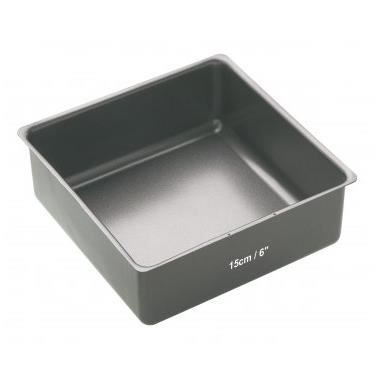 Arborescence Diepe Bakvorm - Kitchen Craft - 15 Cm - Uitneembare Bodem - Staal - Anti-aanbak