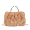 2024 Trendy Handheld Plush Cloud Bag: Furry Chain Crossbody for Women, Perfect for Autumn/Winter