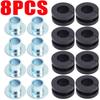 M10 Motorcycles Rubber Cushion Washers Shock Bushing Pressure Buffer Washer Bolt Assortment Kits Motorcycle Grommets Accessories