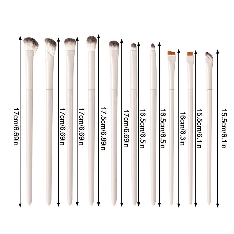 5/6/8/10 Makeup Brushes Set Upgrade Blade Eyeliner Brush Fine Oblique Head Eyebrow Brush Under The Eyes Place Detail Brush