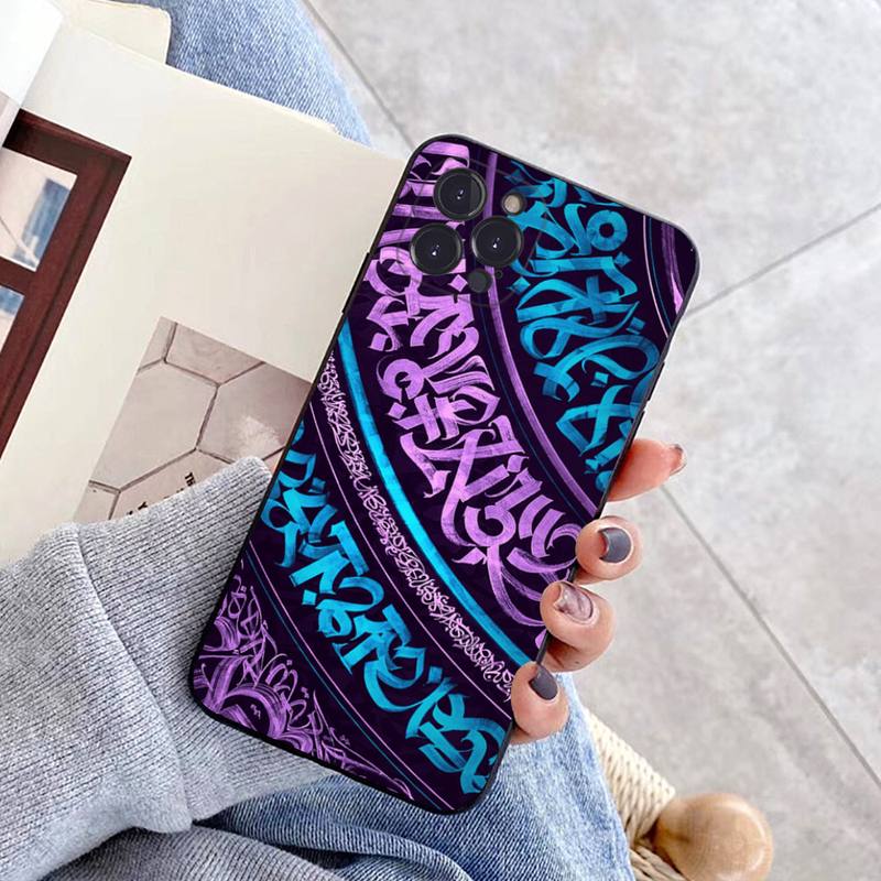 

Pokras Lampas Art Graffiti Phone Case For iPhone 6 7 8 Plus 11 12 13 14 Pro SE 2020 MAX Mini X XS XR Back Funda Cover iphone 14promax