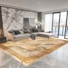 European Luxury Large Area Rug Marble Abstract Carpet Washable Non-slip Living Room Bedroom Decoration Lounge Mats