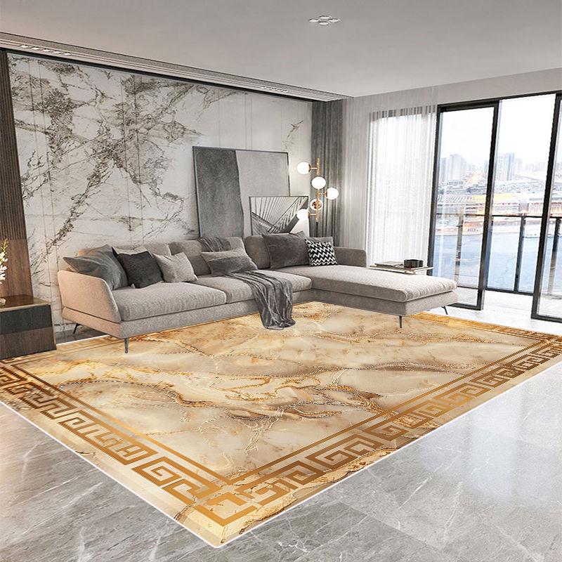 

Европейский роскошный большой ковер для гостиной, мраморный абстрактный ковер, моющийся, украшение для спальни, коврики для гардероба, нескользящий коврик для гостиной 60x90cm door mat