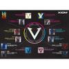 XIOM Table Tennis Rubber Soft Back Vega Europe Black 1.8 10431