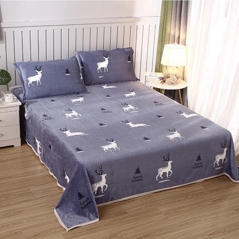 Verdickte doppelseitige Flanelldecke mit Wolkenzobelmuster, Bettdecke auf Luxusbetten, Mehrzweck-Decke für Büro, Nickerchen, Autodecke