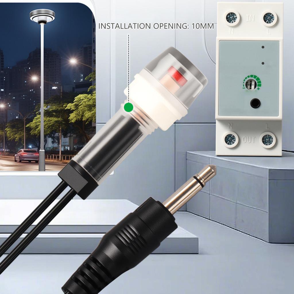Auto Dimming Light Control Switches Intelligent Light Activated Switches For Corridors Garage Indoor Energy Saving