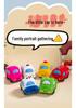 Original Cute 3D Cartoon Plush Roller Skating Car Toy - Mini Doll Figure Gift for Children