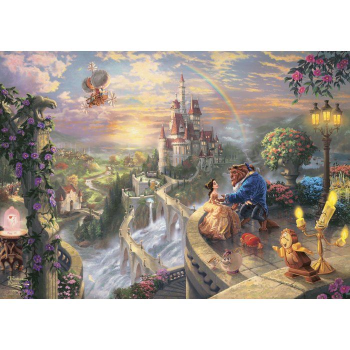 Puzzle - SCHMIDT SPIELE - Disney, Beauty and Beast - 500 pièces