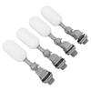 4PCS Float Ball Valve DN15 1/2 Inch ABS PE Water Tank Humidifier Mini Float Valve with Adjustable
