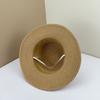 Straw Hat DIY Material Handmade Hat Embryo Sunshade Sunscreen Hat Team Building Activity Flat Brim Round Edge Woven Basin Hat