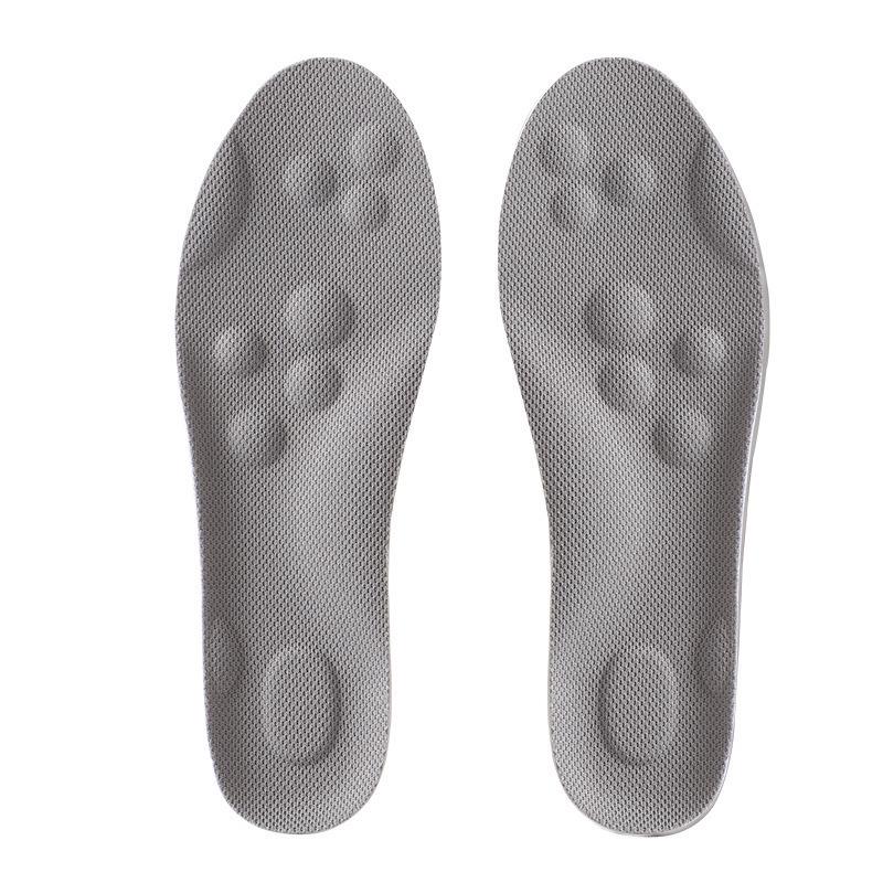 Super Soft Arch Massage Insoles for Men & Women - Shock & Sweat Absorbing, Deodorizing, Perfect for Standing Long Hours