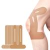 Flynow Kinesio Knee Set by a Physical Sweat and Water Highly Injury Perfect for Daily Strength Suitable for Both Left and Right Skin Tone Taping,