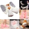 Cartoon Cat Paw Hand Warmers With Soft Short Plush For Winter Students