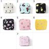 Cosmetics Napkin Makeup Organizer Headphone Case Coin Clip Sanitary Bag Tamper-Proof Storage Bag Change Purse Sanitary Mat Bag
