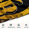 Borussia Dortmund Logo Print Flannel Blanket, High Quality Comfortable for All Seasons, Home Decor, Warmth and Comfort, Perfect for Christmas Gifts