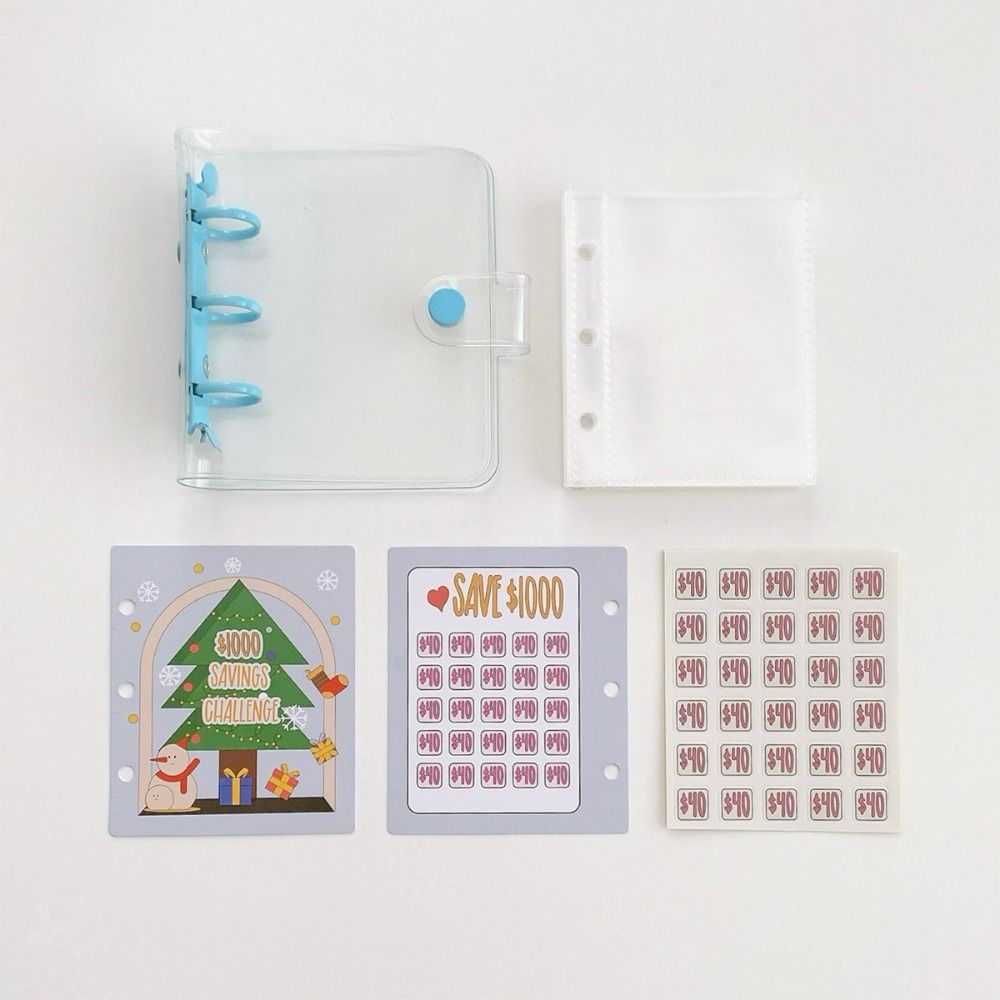 Cash Envelopes Savings Challenges Book $1000 Mini Christmas Budget Binder  Budget Book