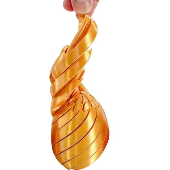 Vridbart Fidget Egg Leketøy Vridbart Egg Leketøy Bærbar Lett Stresslindring 3D-printet Påskeegg Skrivebord