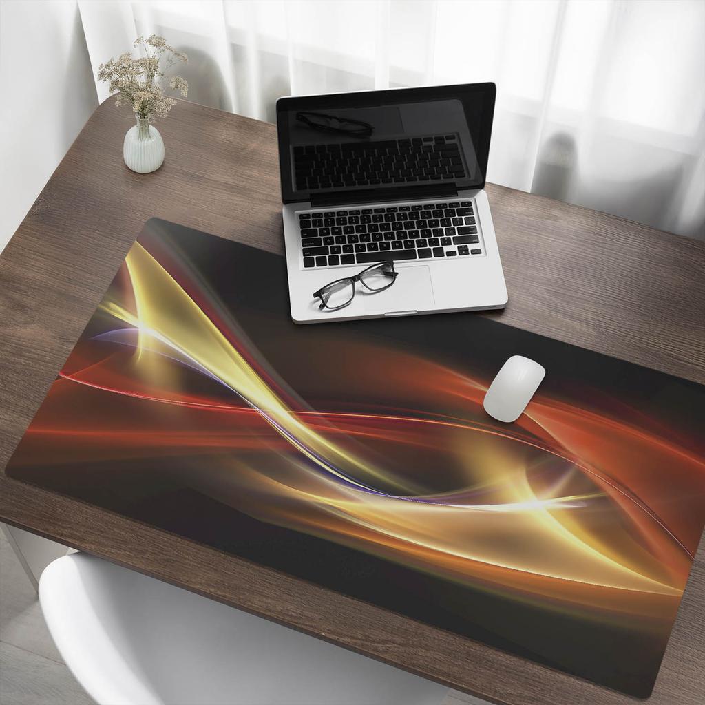 Anti-slip Gaming Mouse Pad Abstract Waves 120X60 Cm