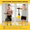 Rafforza Polso Avambraccio Ferro Allenamento Muscoli Bastone Attrezzatura Forza Nero Taglia Universale Potenza Fitness Attrezzatura Sport Esterni