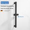 Stainless Steel Punch-Free Shower Head Holder Set with Accessories