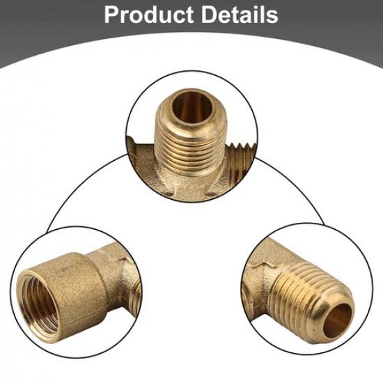 Efficient 14*1 5 Tee Conversion Connector for Air Compressor Accessories