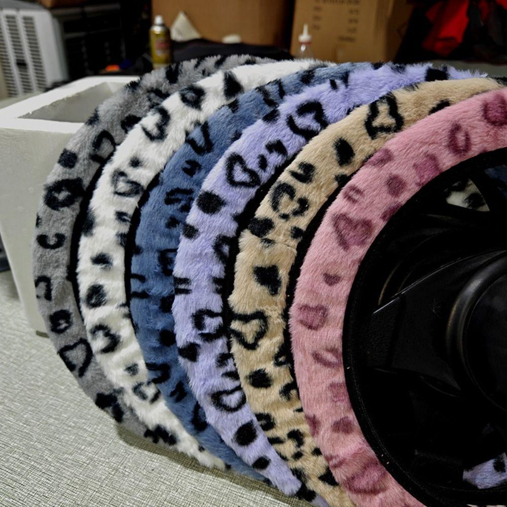 Breathable Steering Wheel Cover Warm&Cozy Winter Teering Wheel Cover  Truck