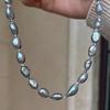 New Style Natural Baroque Freshwater Gray Pearl Female  Sets For Women Necklace Bracelet Wedding Gifts Never Fade