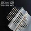 12-48PCS Side Hole Blind Sewing Needles Stainless Steel Self Threading Needle for Elderly Hand Sewing DIY Home Stitching Tool