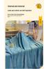 Class A Flannel Blanket: Multi-functional Solid Color, Perfect for Home & Office, Suitable for Mothers & Babies, Available In Single or Double Sizes