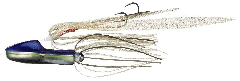 Daiwa Tai Rubber Red Fang Cast Rubber Free 60g Platinum Blue Lure