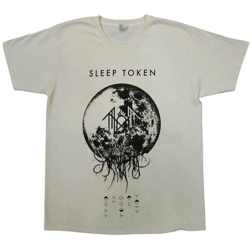 

Sleep Token T Shirt Take Me Back To Eden Natural Officially Licensed Metal Merch S