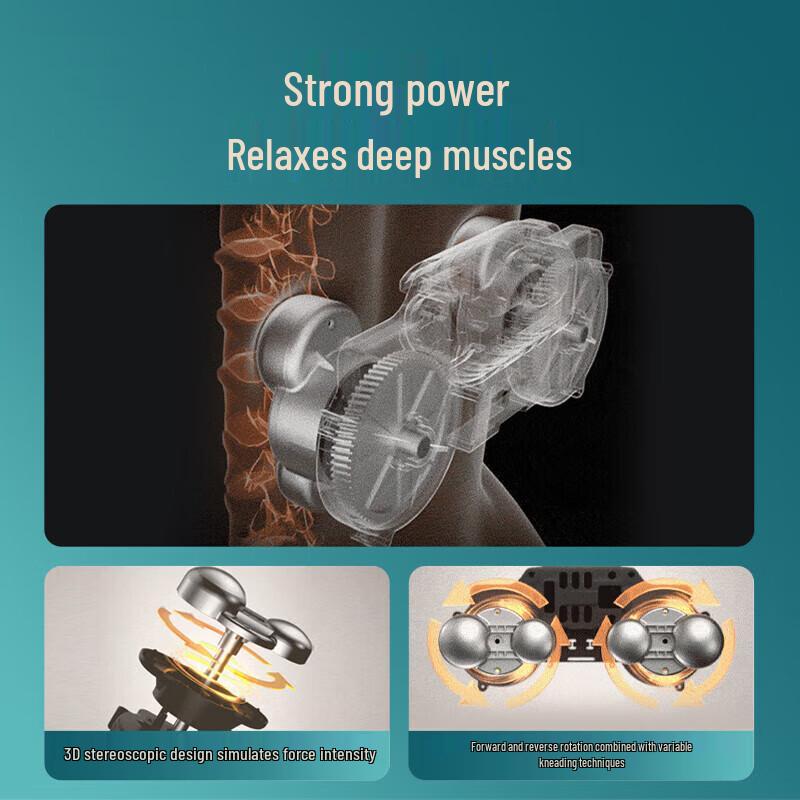 Philips Wireless Lumbar & Neck Massager with Heat (PPM3111B)