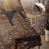Deer Autumn Winter Forest Modern Sheer Curtains For Living Room Bedroom Tulle Curtains Window Voile Curtain Kitchen Hotel Decor